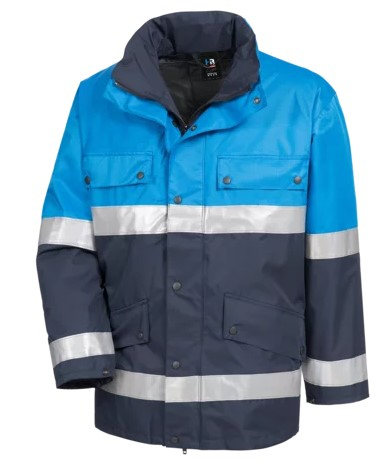 HB-Wetterschutz Parka inkl. Steppjacke, StormBase, navy/royalblau